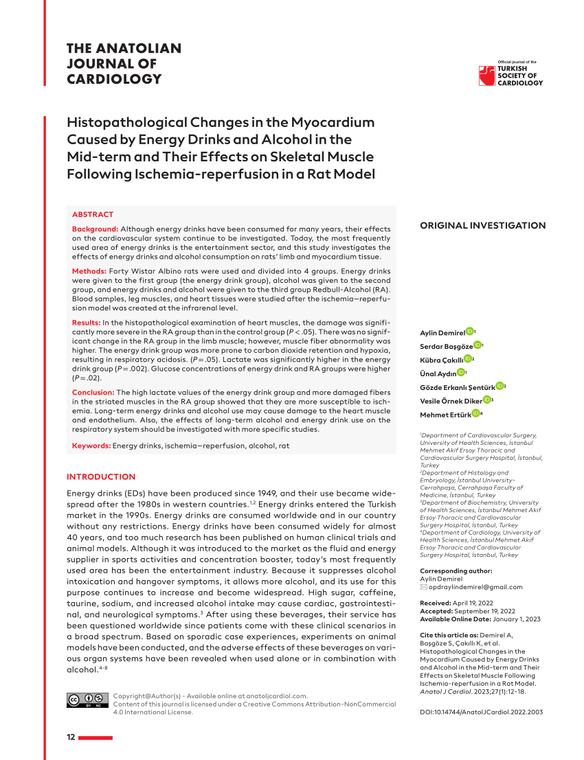 PDF Histopathological Changes in the Myocardium Caused by Energy  