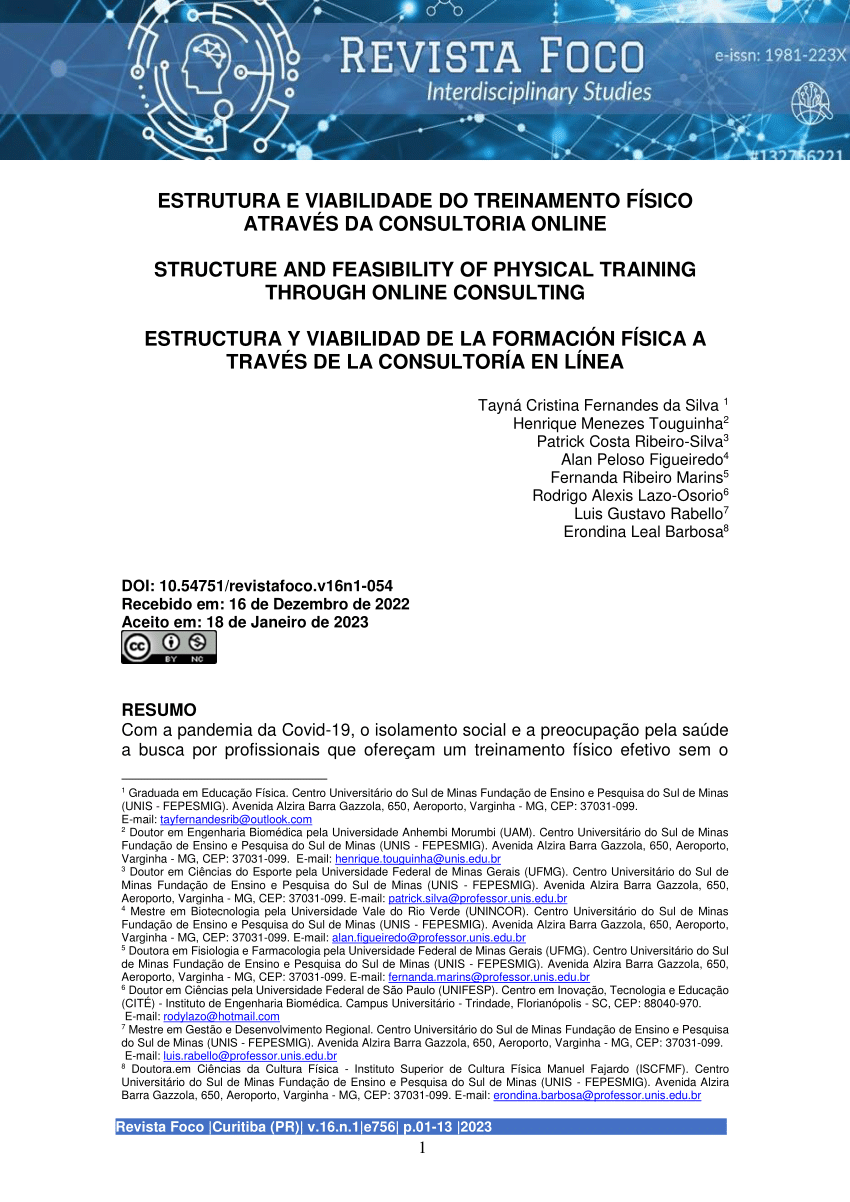 Importância da anamnese (questionário) no treino a distância - Personal  Trainer Online