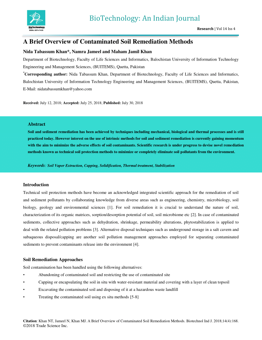 pdf-a-brief-overview-of-contaminated-soil-remediation-methods