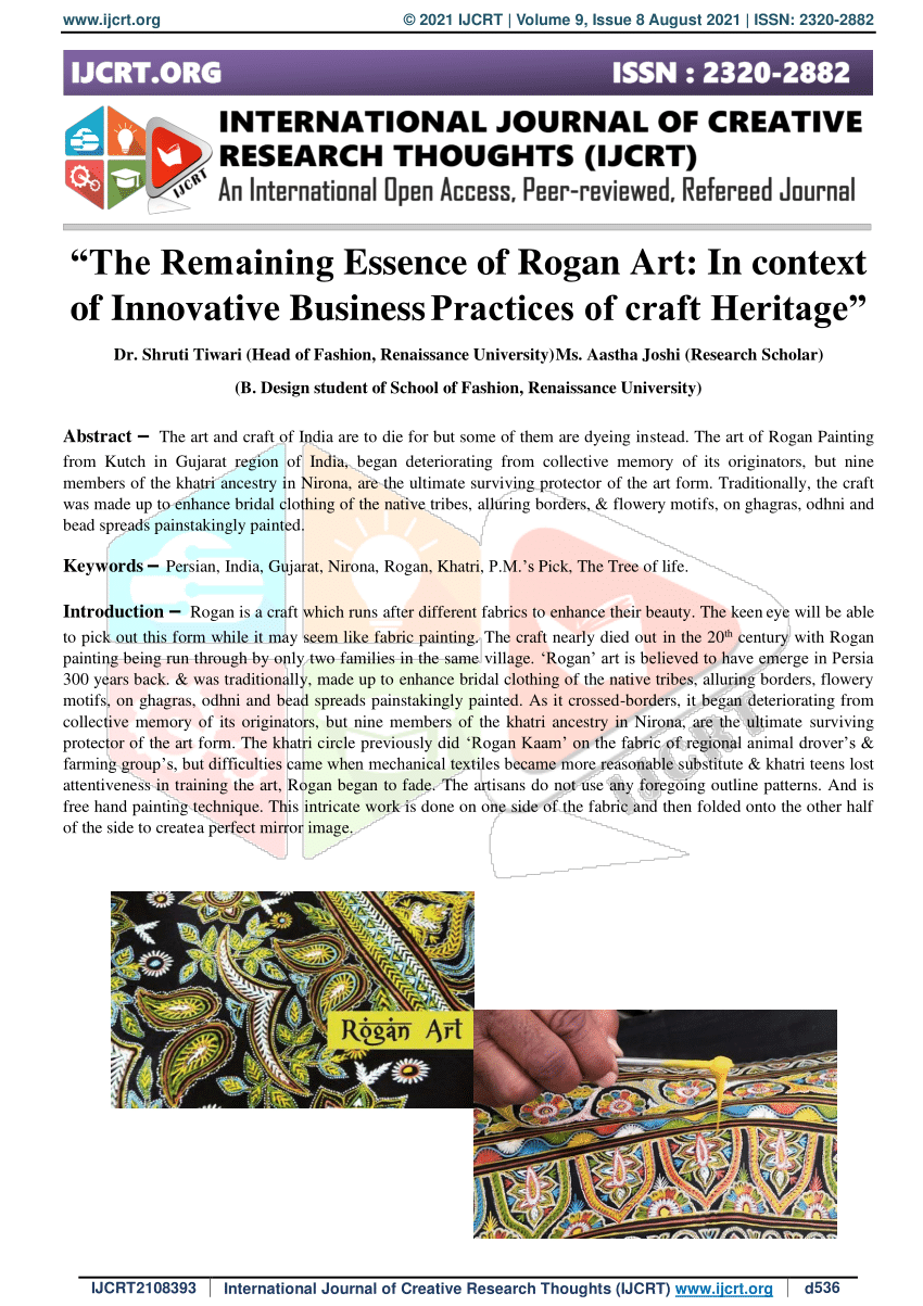 rogan art research paper