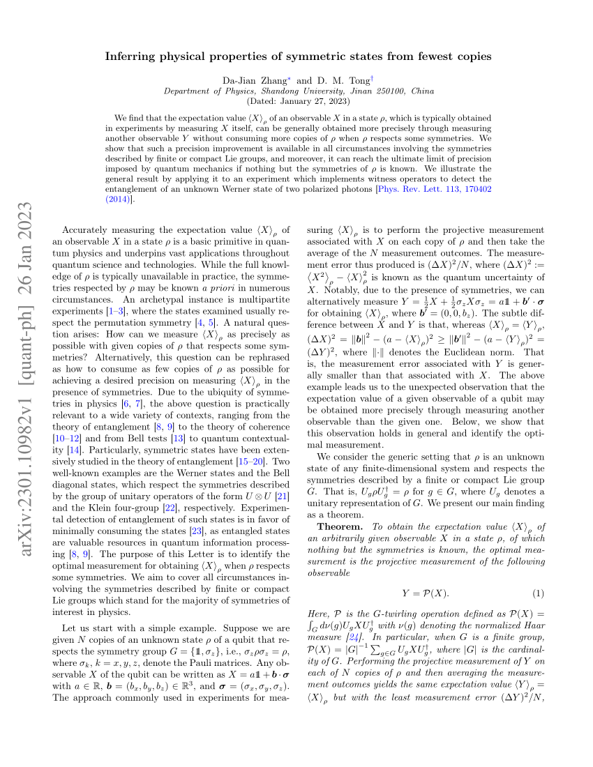 pdf-inferring-physical-properties-of-symmetric-states-from-fewest-copies