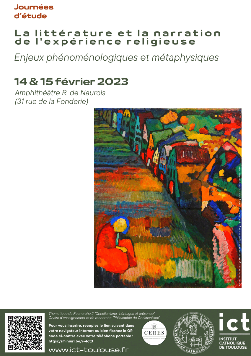 (PDF) La littérature et la narration de l'expérience religieuse. Enjeux phénoménologiques et 