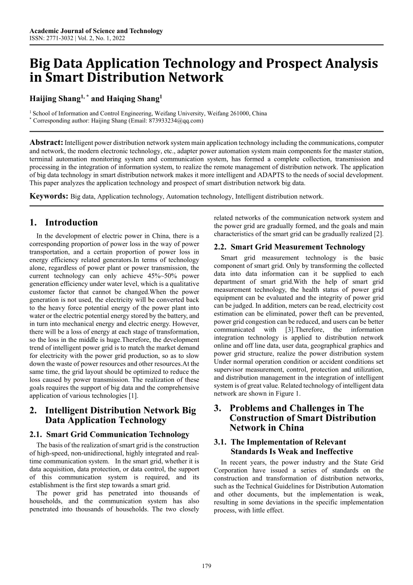 research paper on big data application