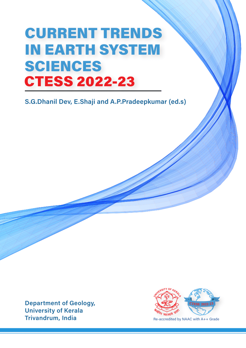 PDF) Current Trends in Earth System Sciences (CTESS 2022-23) Vol. 1