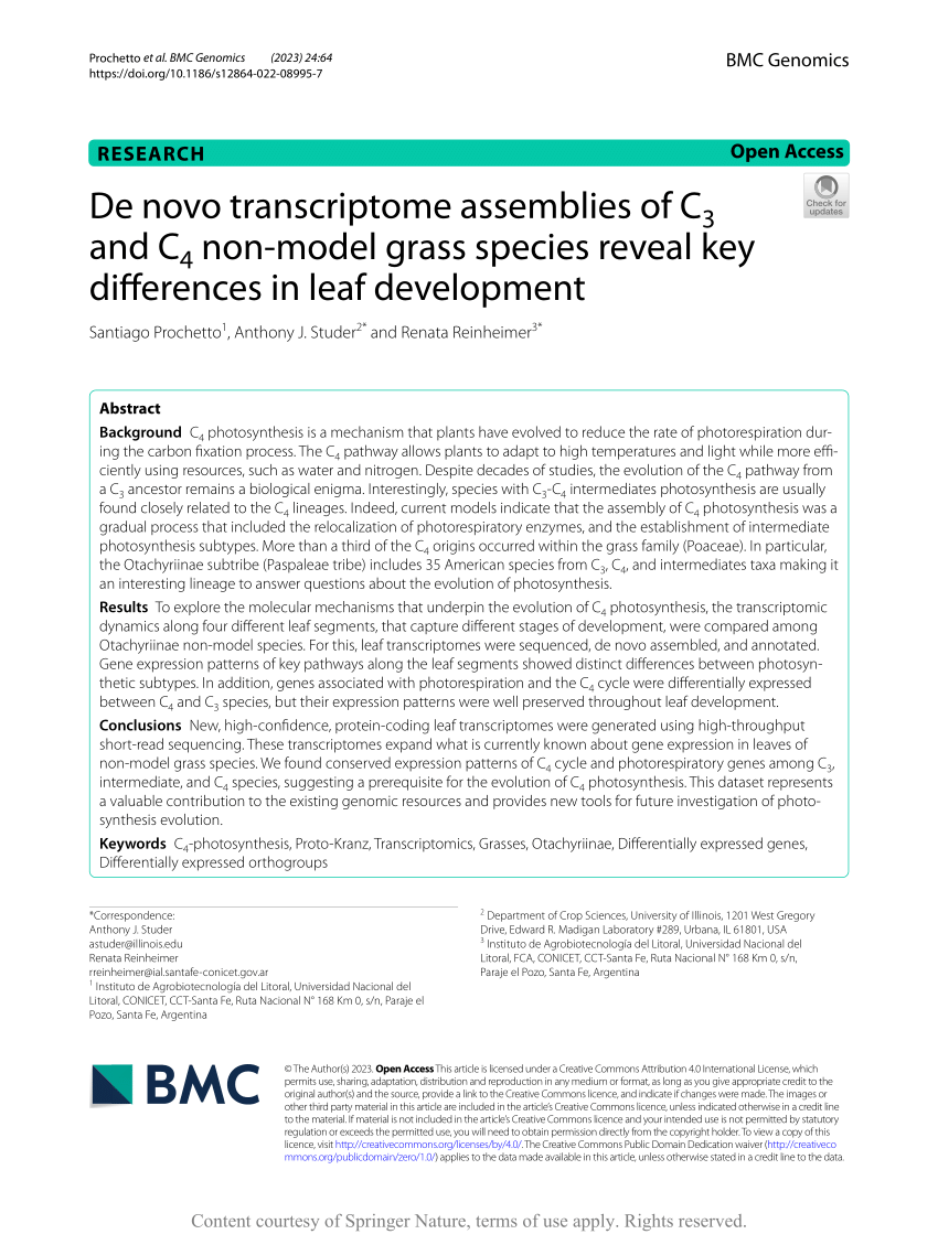 De Novo Transcriptome Assembly and Functional Annotation in Five Species of  Bats