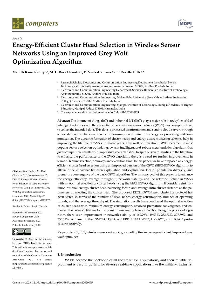 Dimension learning based chimp optimizer for energy efficient wireless  sensor networks