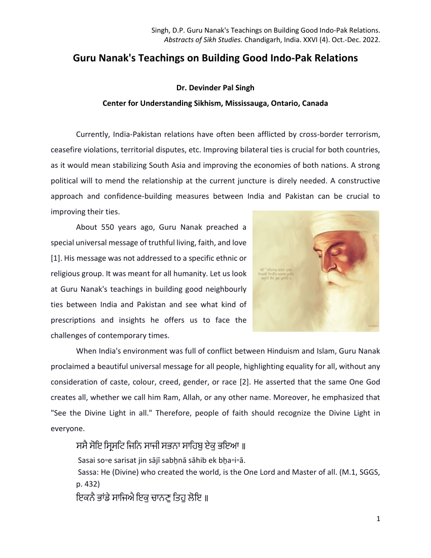 pdf-guru-nanak-s-teachings-on-building-good-indo-pak-relations