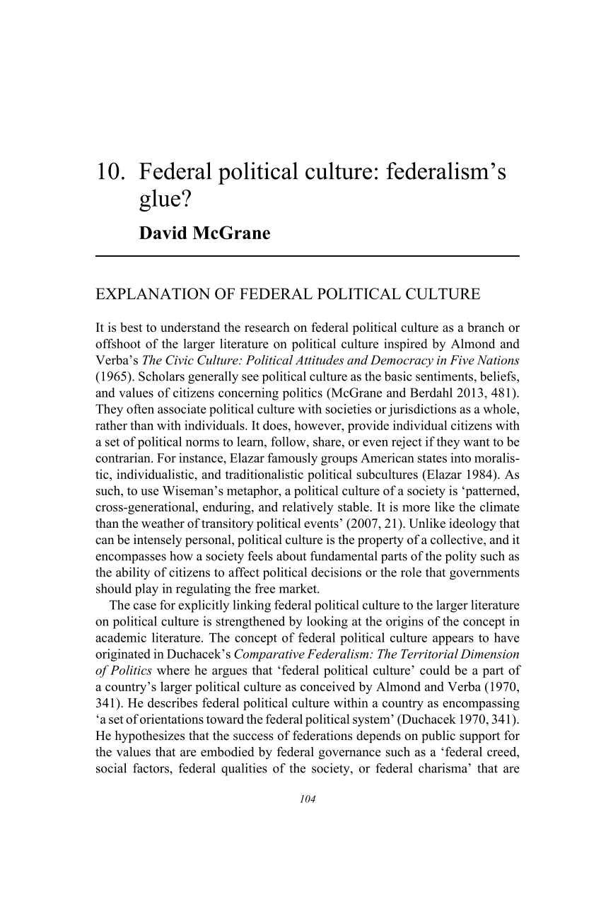 research article on political culture