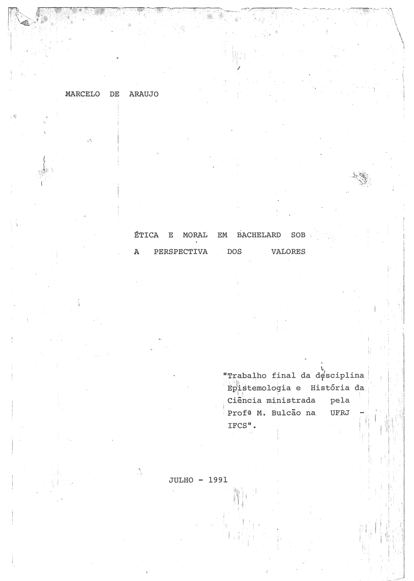 PDF) ARAUJO, Marcelo. Epistemologia e Filosofia da Linguagem