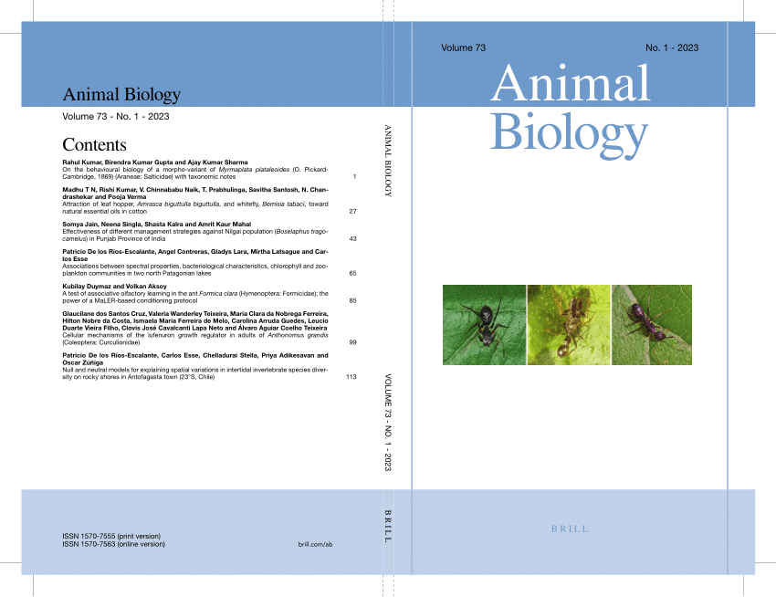 animal biology dissertation ideas