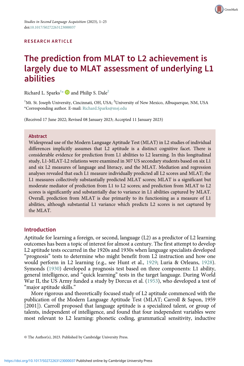 pdf-the-prediction-from-mlat-to-l2-achievement-is-largely-due-to-mlat-assessment-of-underlying