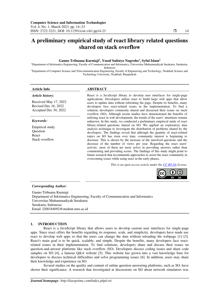 An empirical study of question discussions on Stack Overflow