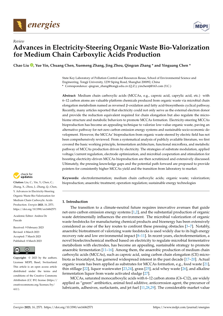 Opportunities and challenges in microbial medium chain fatty acids