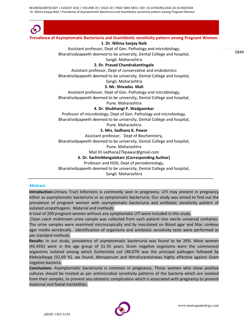 literature review of uti in pregnancy