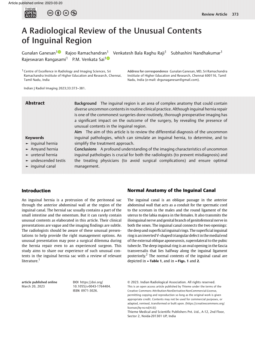 Canal of Nuck Abnormalities in Pediatric Female Patients