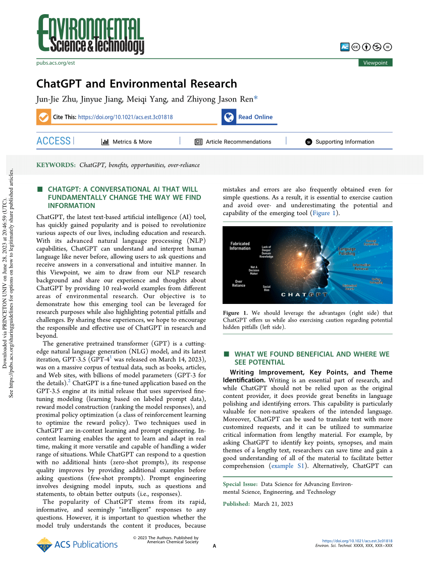 ES&T in the 21st Century: A Data-Driven Analysis of Research Topics,  Interconnections, And Trends in the Past 20 Years