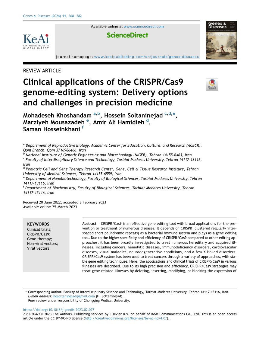 CRISPR-Cas9: A method for establishing rat models of drug metabolism and  pharmacokinetics - ScienceDirect