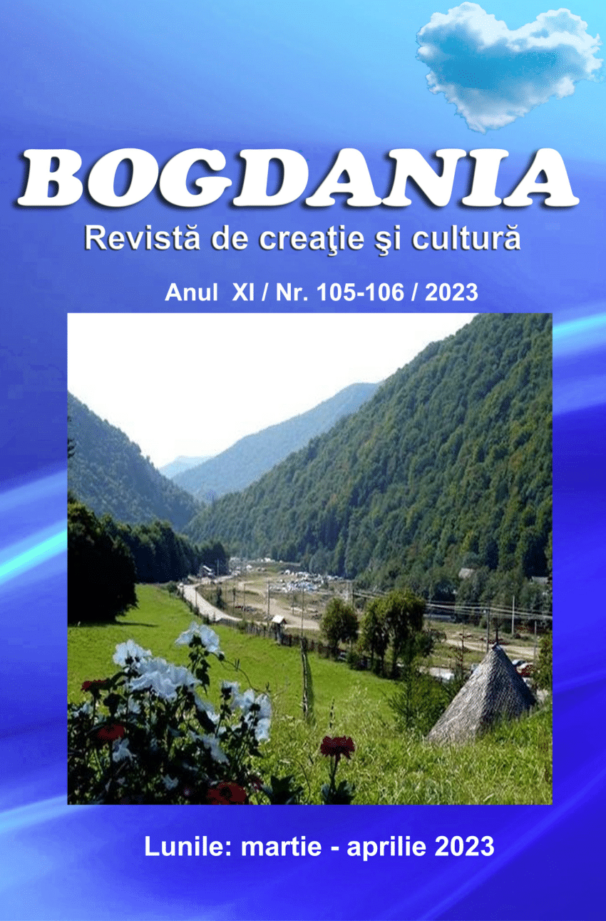 deliver Wednesday freezer PDF) Revista de creație și cultură Bogdania, nr. 105-106, martie-aprilie  2023
