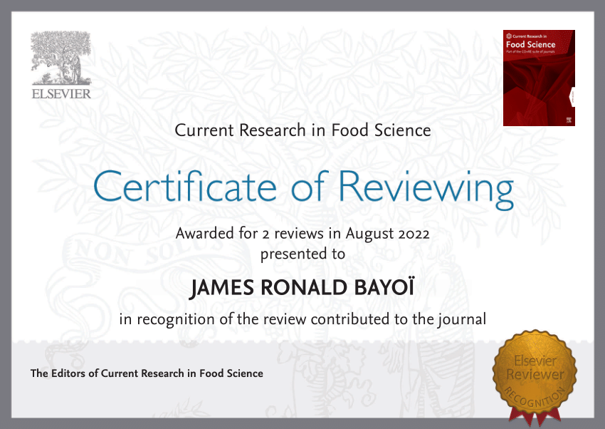 current research in food science quartile