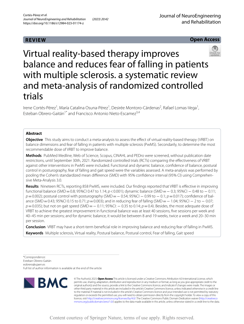 systematic literature review virtual reality