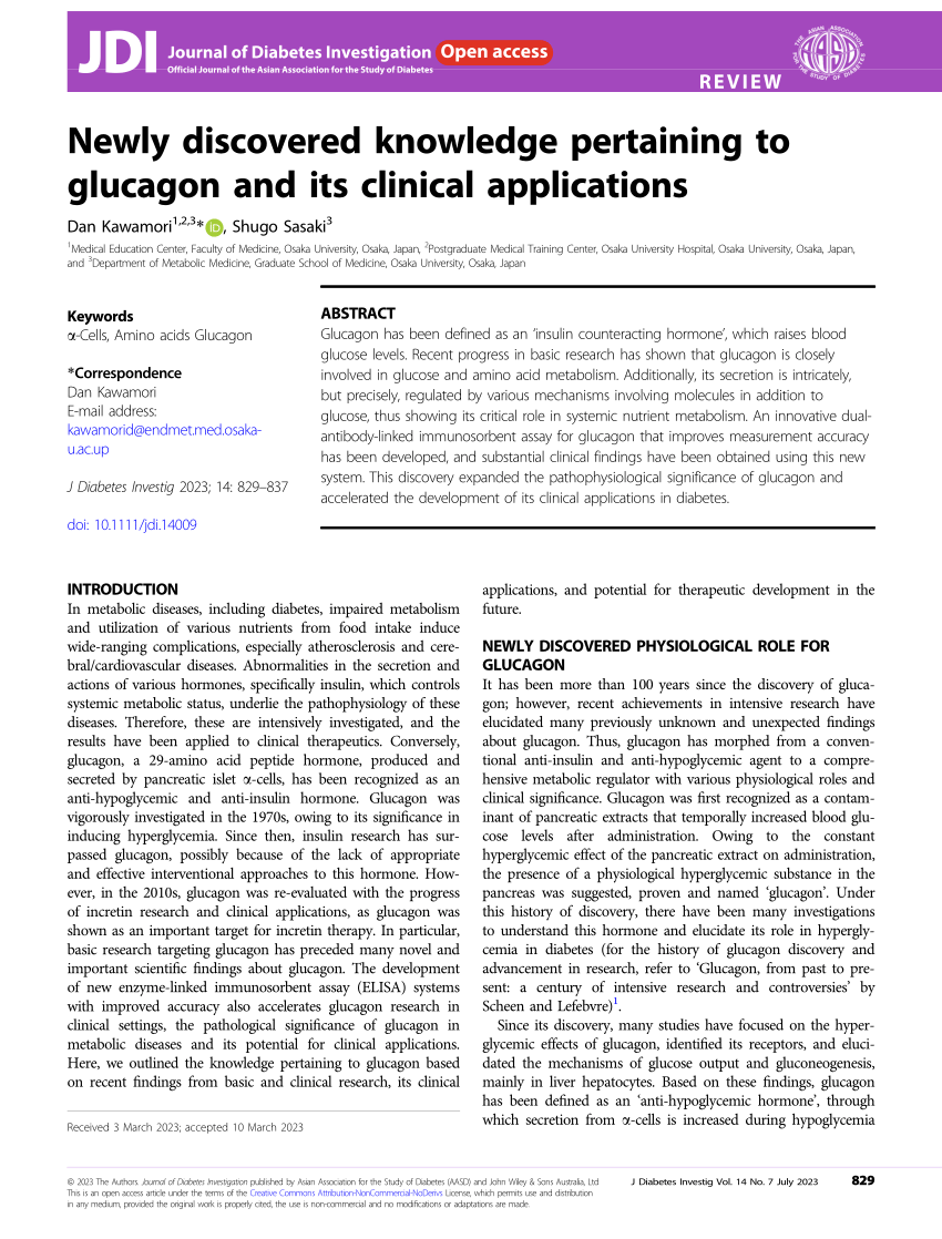 research fueling approvals a case study of glucagon