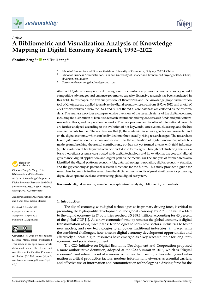 digital economy research paper