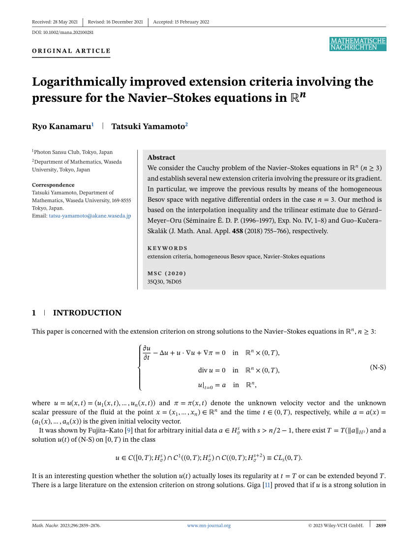 Logarithmically improved extension criteria involving the pressure 
