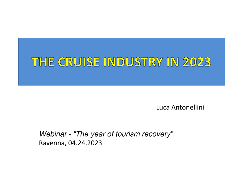 The Cruise Report 2023