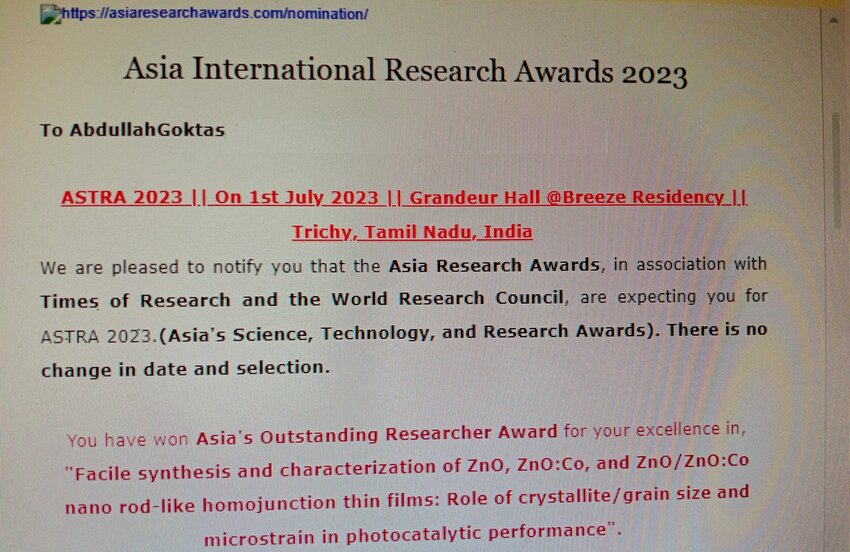 (PDF) Asia Research Awards ASTRA 2023
