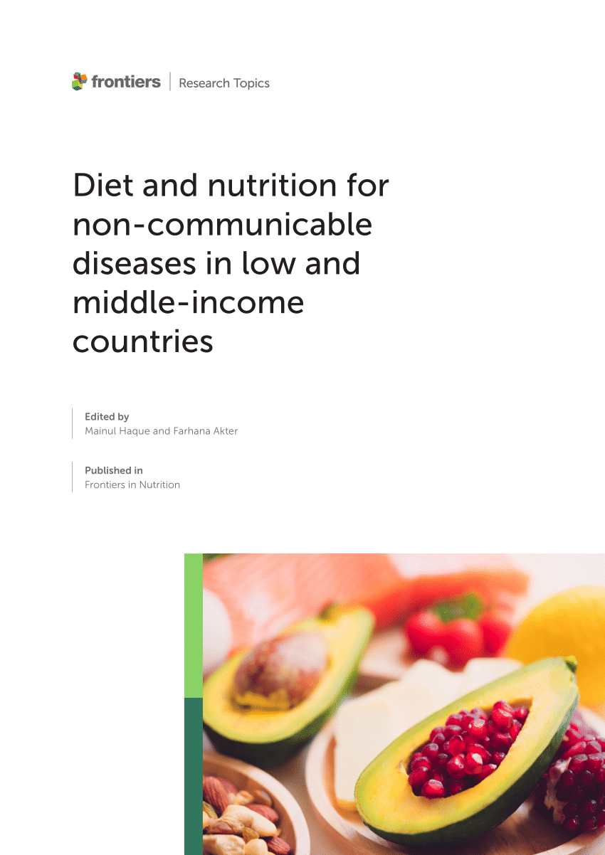 PDF) Diet and Nutrition for Non-communicable Diseases in Low and Middle-Income Countries image