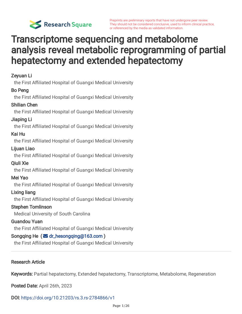 Pdf Transcriptome Sequencing And Metabolome Analysis Reveal Metabolic My Xxx Hot Girl 2881