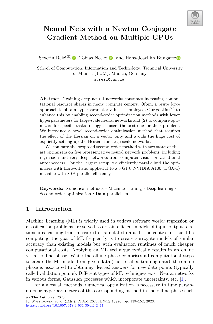 Hessian free clearance optimization tensorflow