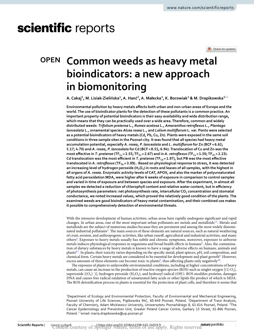 6 Common HM chelators with their specific activity and metal binder