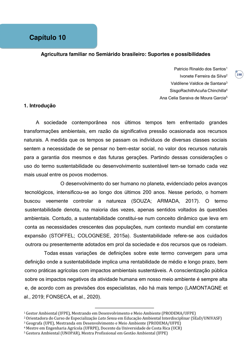 Pdf Agricultura Familiar No Semiárido Brasileiro Suportes E Possibilidades 4640