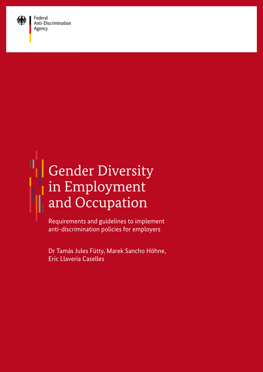Pdf Gender Diversity In Employment And Occupation Requirements And Guidelines To Implement