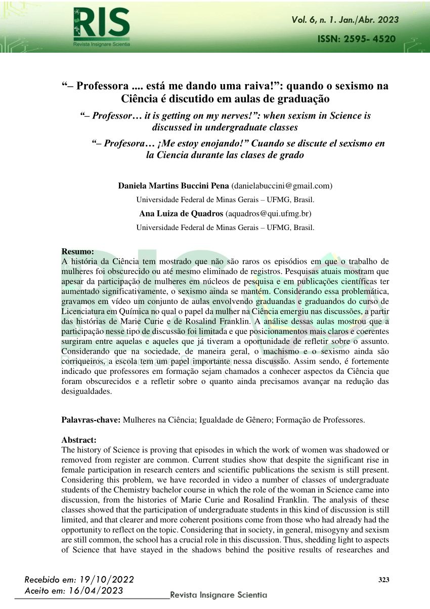 Androcentrismo, PDF, Science