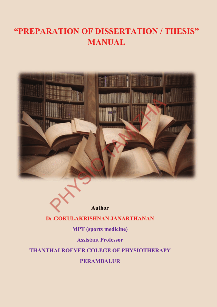 thesis manual ajk university