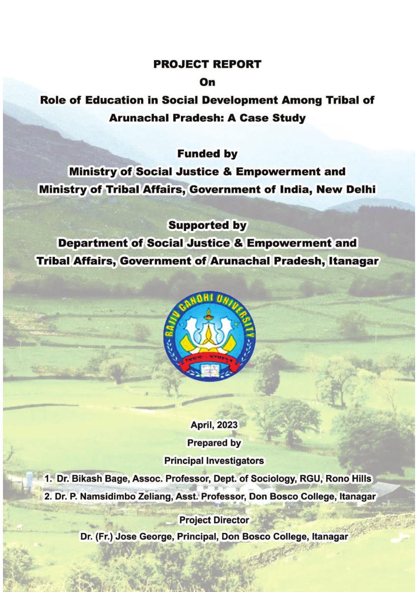 case study on tribal development