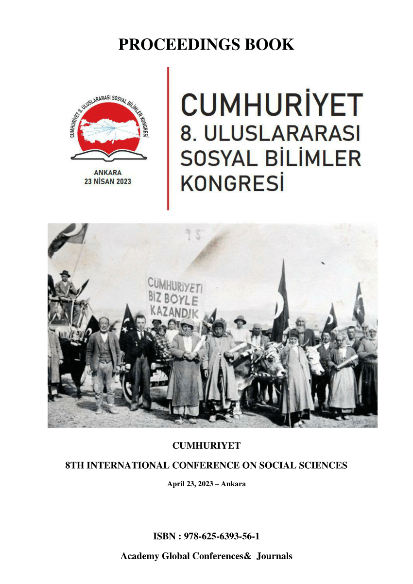 PDF PROCEEDINGS BOOK CUMHURIYET 8TH INTERNATIONAL CONFERENCE ON  