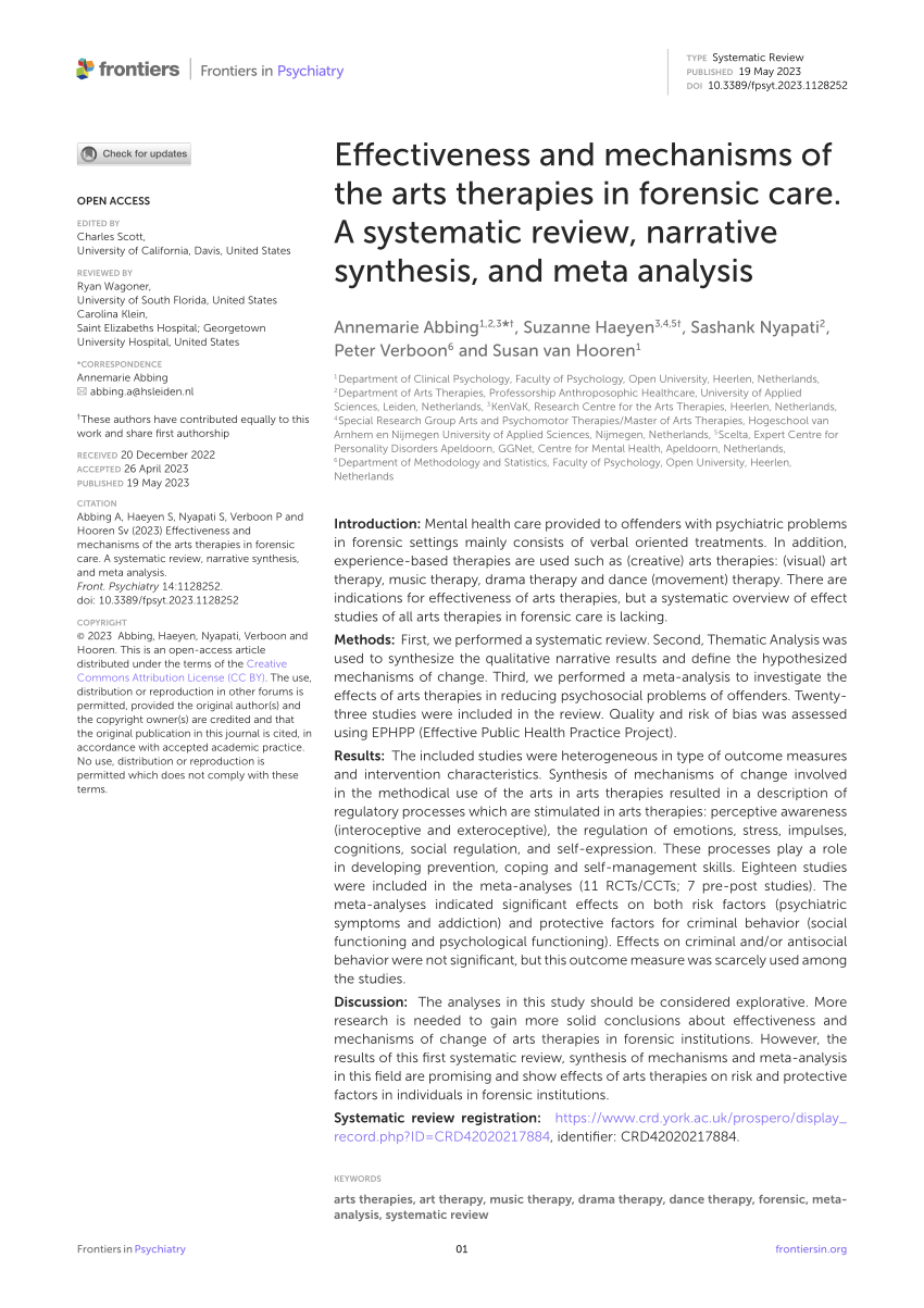 review and narrative synthesis