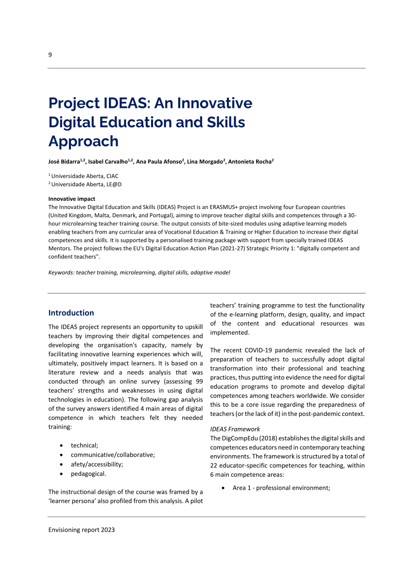 education projects pdf