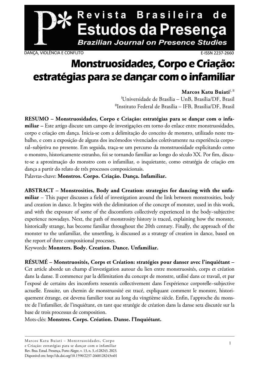 PDF) Monstruosidades do fantástico brasileiro - E-Book