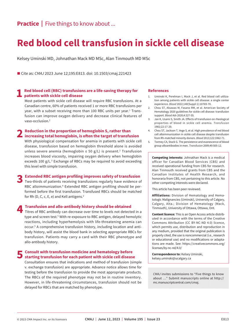 red blood cell transfusion policy a critical literature review