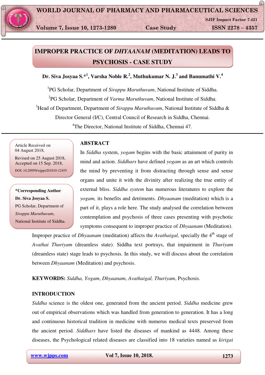 psychosis case study ppt