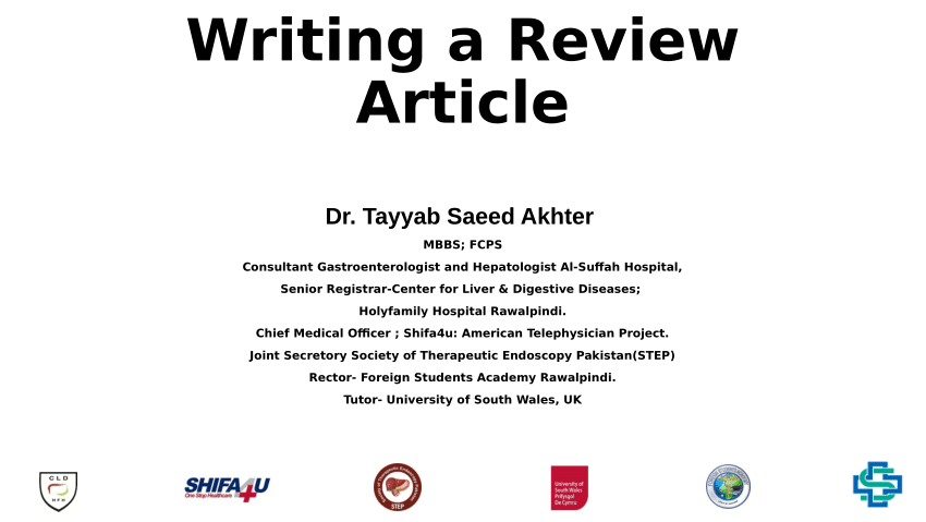 writing a review article pdf