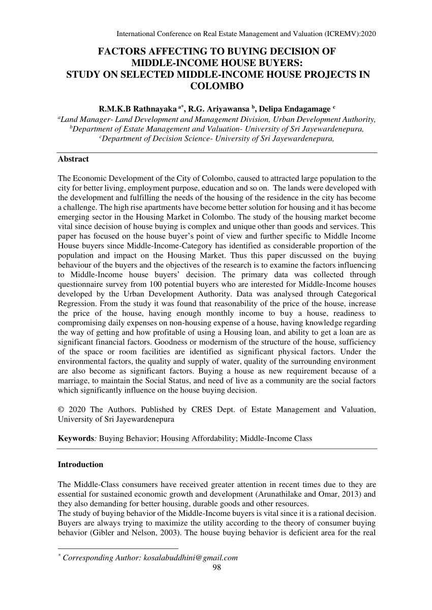 pdf-factors-affecting-to-buying-decision-of-middle-income-house-buyers-study-on-selected