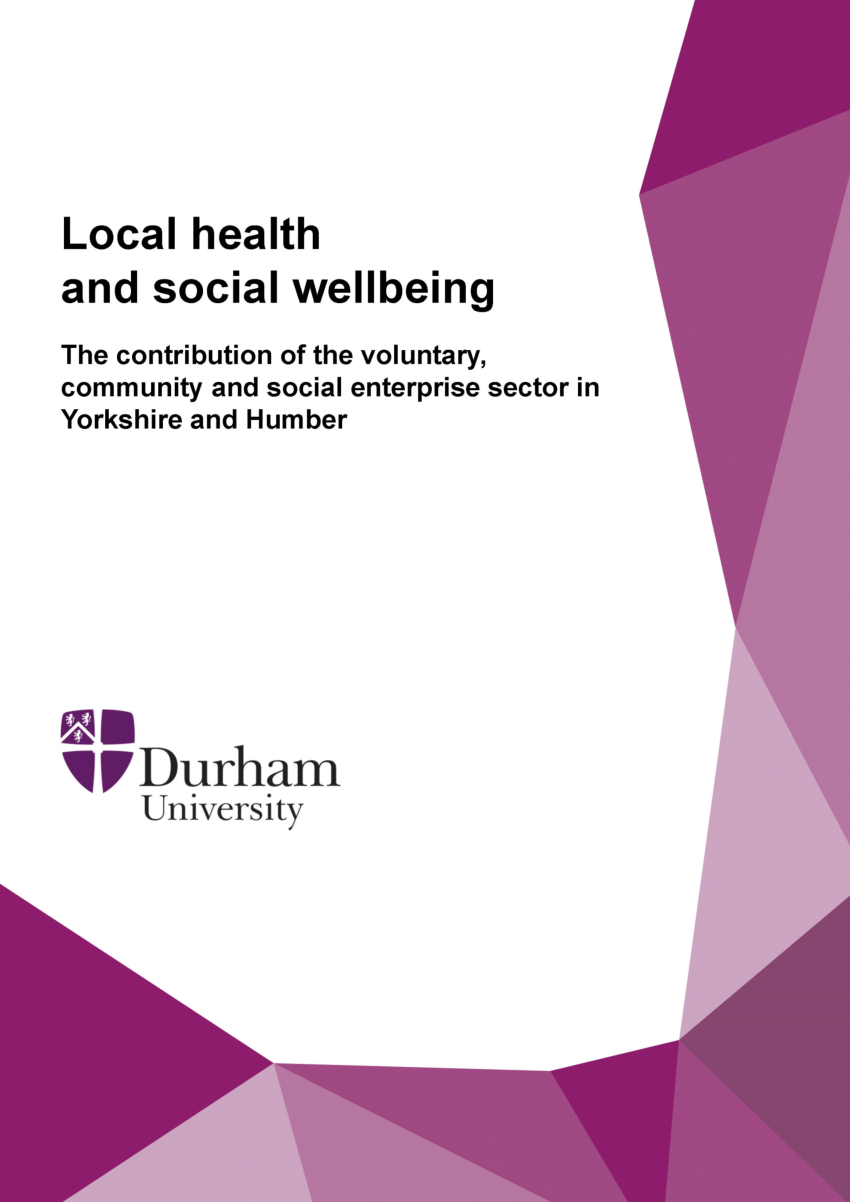 Pdf Local Health And Social Wellbeing The Contribution Of The