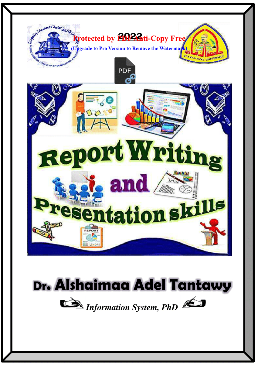 report writing and presentation skills pdf