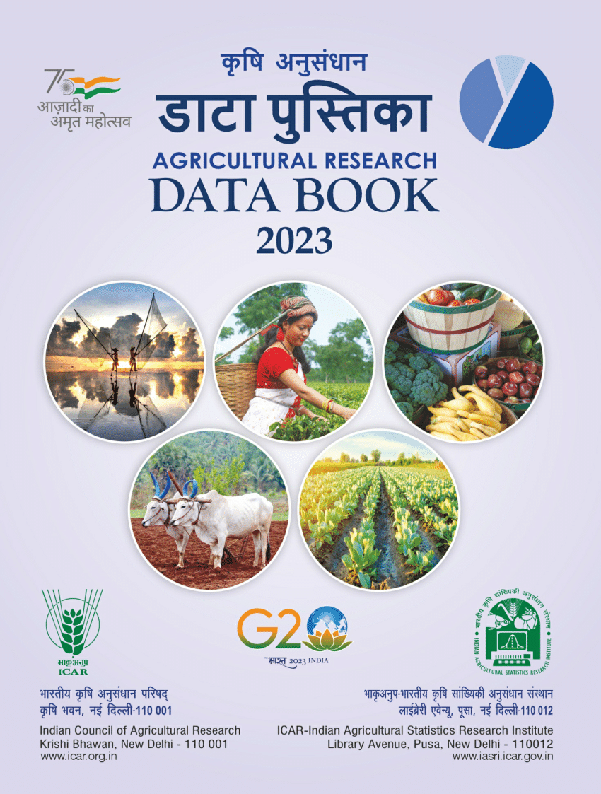 (PDF) Agricultural Research Data Book 2023