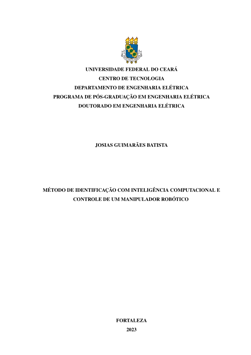 PDF) ANEXO I ALGORITMO PARA OBTENÇÃO DO SISTEMA DE COORDENADAS PARA O ELO  UTILIZANDO A CONVENÇÃO DE DENAVIT HARTENBERG